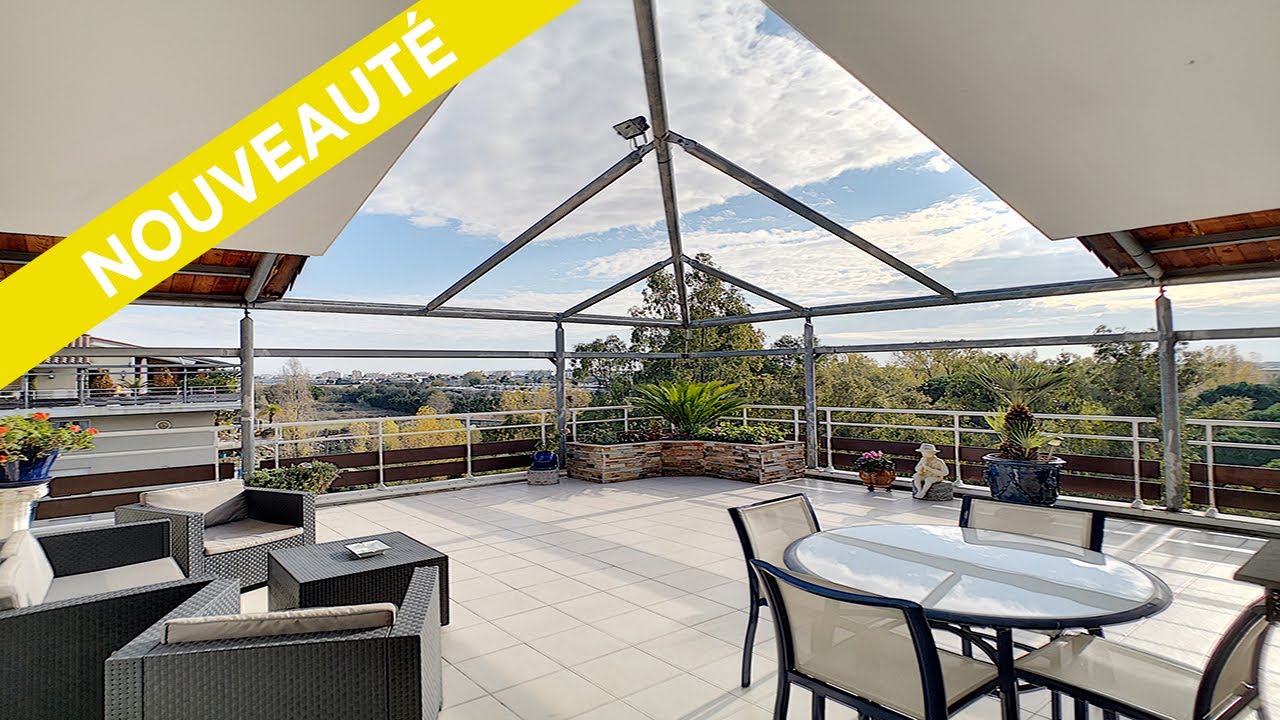 Nestenn immobilier Mandelieu - appartement toit terrasse 103m&sup2;