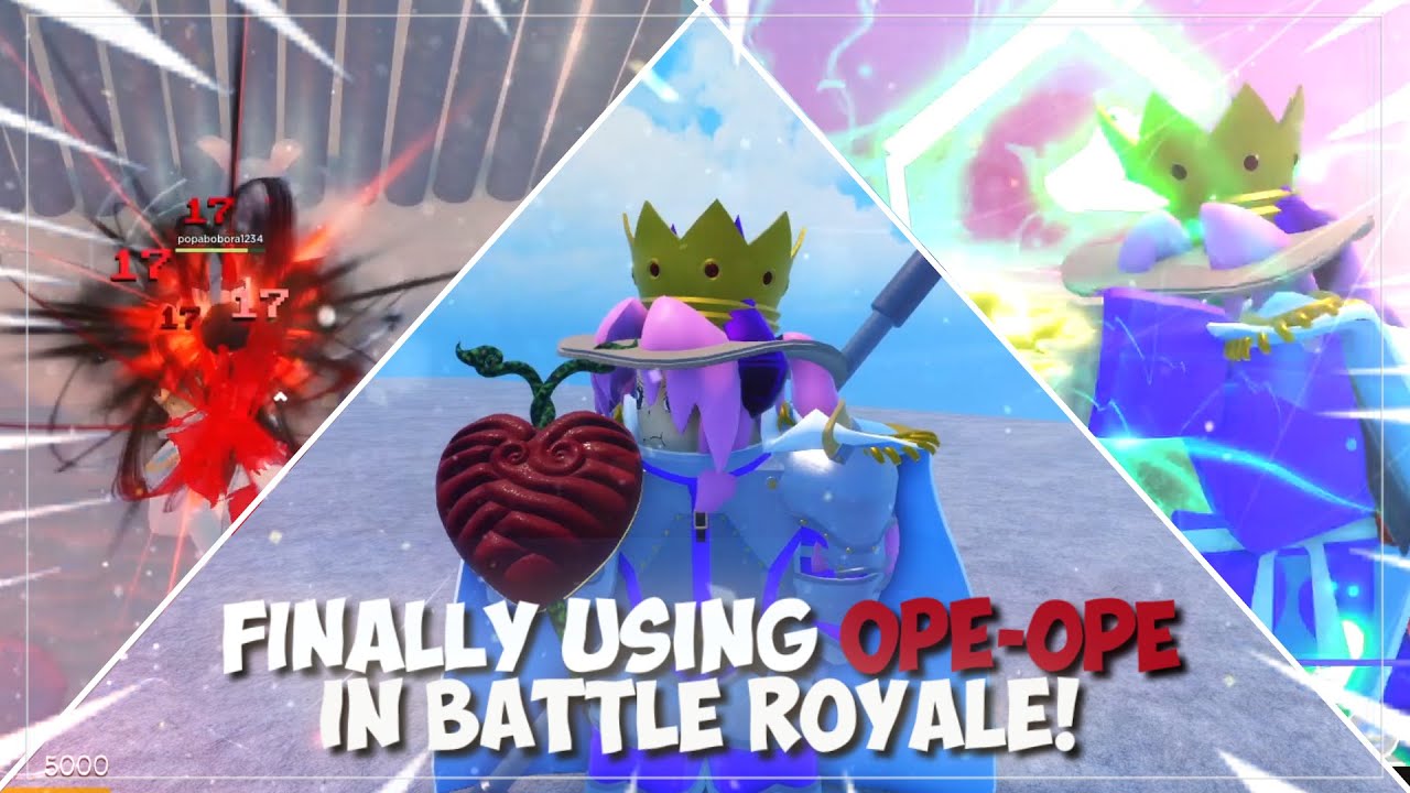 [GPO BATTLE ROYALE] FINALLY USING OPE-OPE IN BATTLE ROYALE!