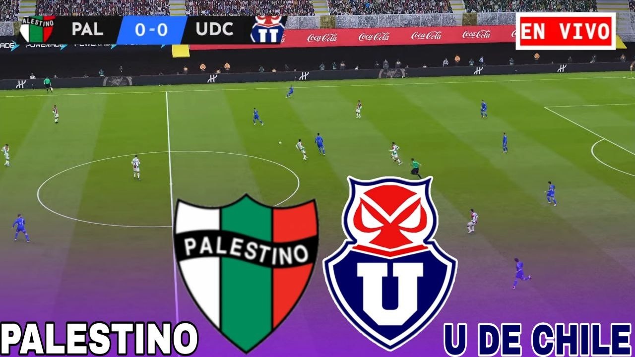 EN VIVO Palestino vs U de Chile Liga Chilena 2026 PARTIDO DE HOY Simulación Realista PES 21