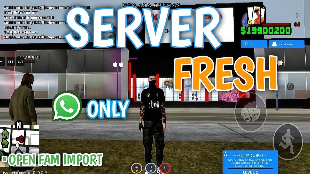 SERVER SAMP FRESH WA ONLY DIJAMIN BETAH | REVIEW SERVER GTA SAMP ROLEPLAY