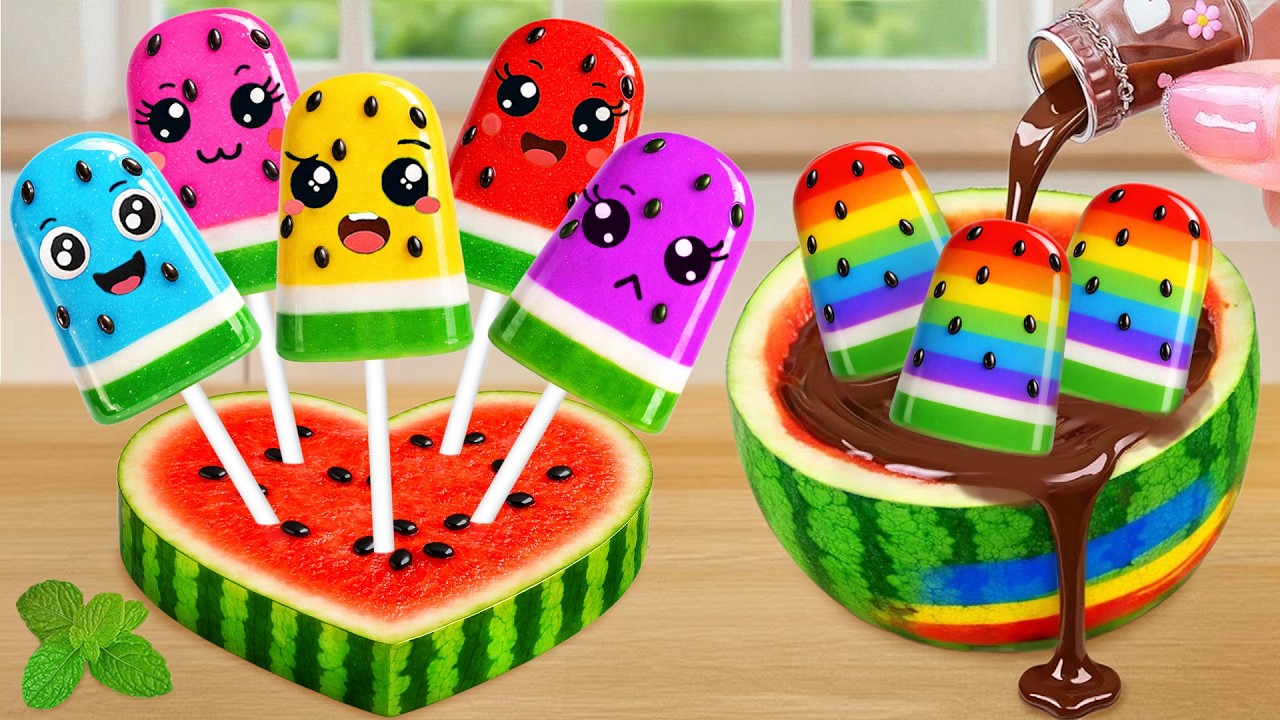 💖Amazing Rainbow Ice Cream😍How To Make Miniature Ice Cream Decorating | Magic Cake