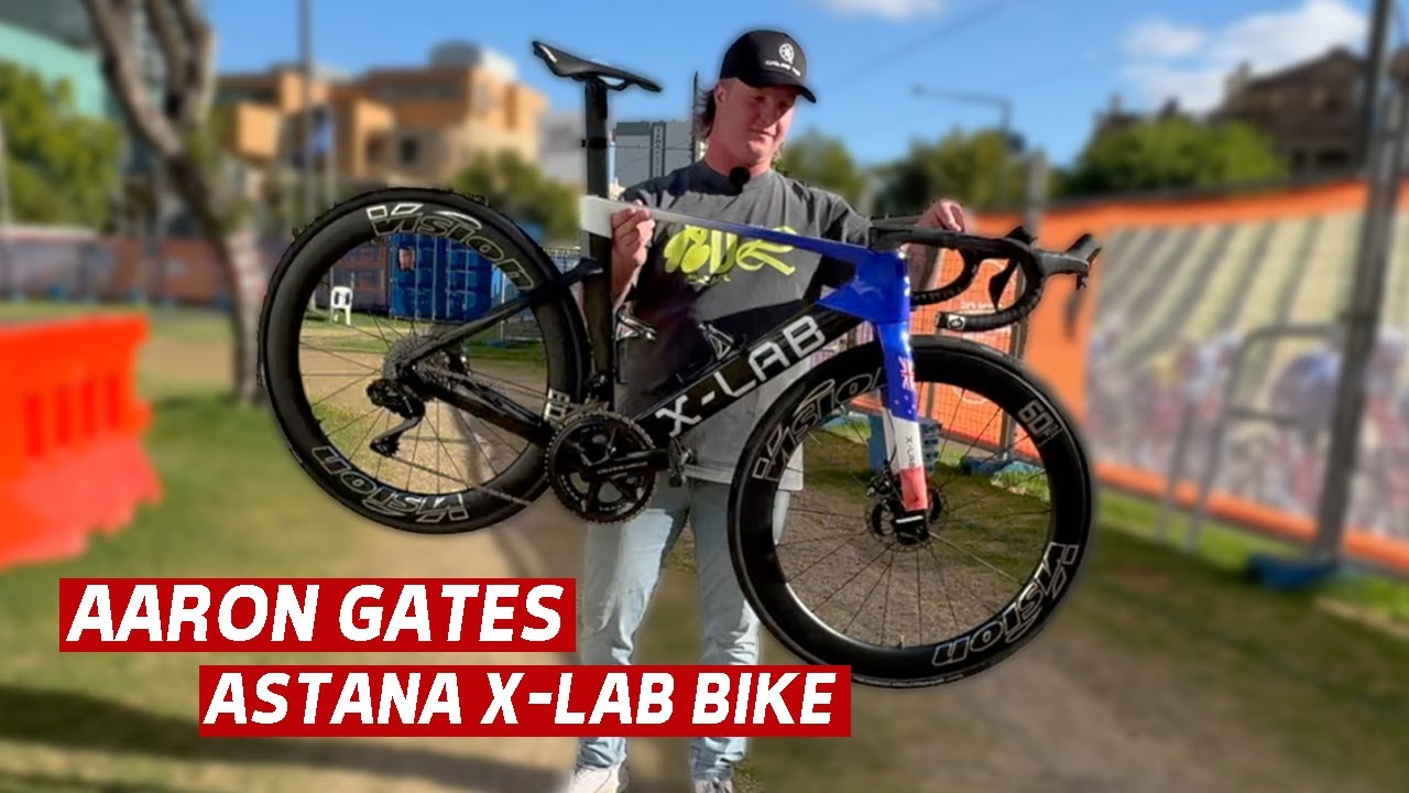 Aaron Gate's Team Astana X-Lab Team Bike!   (Tour Down Under)