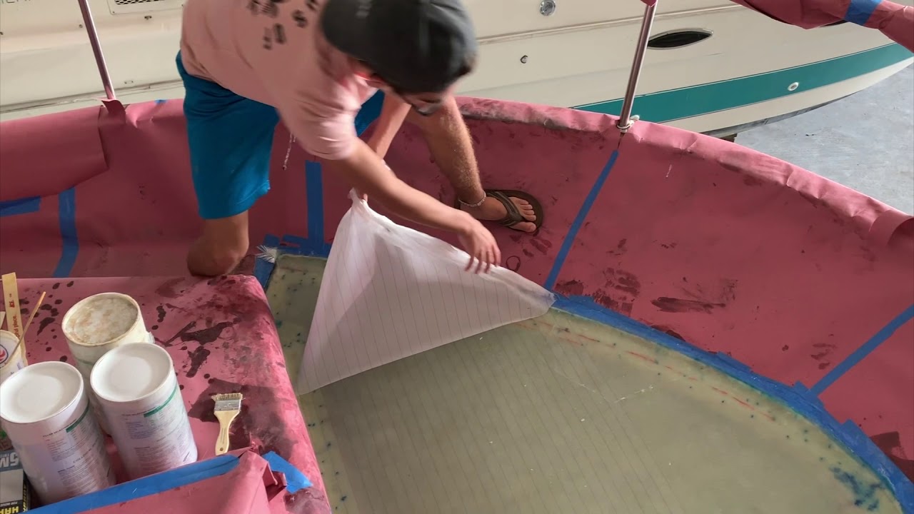Albin 36 - Bulkhead, core, and Samson Post Repair, part III