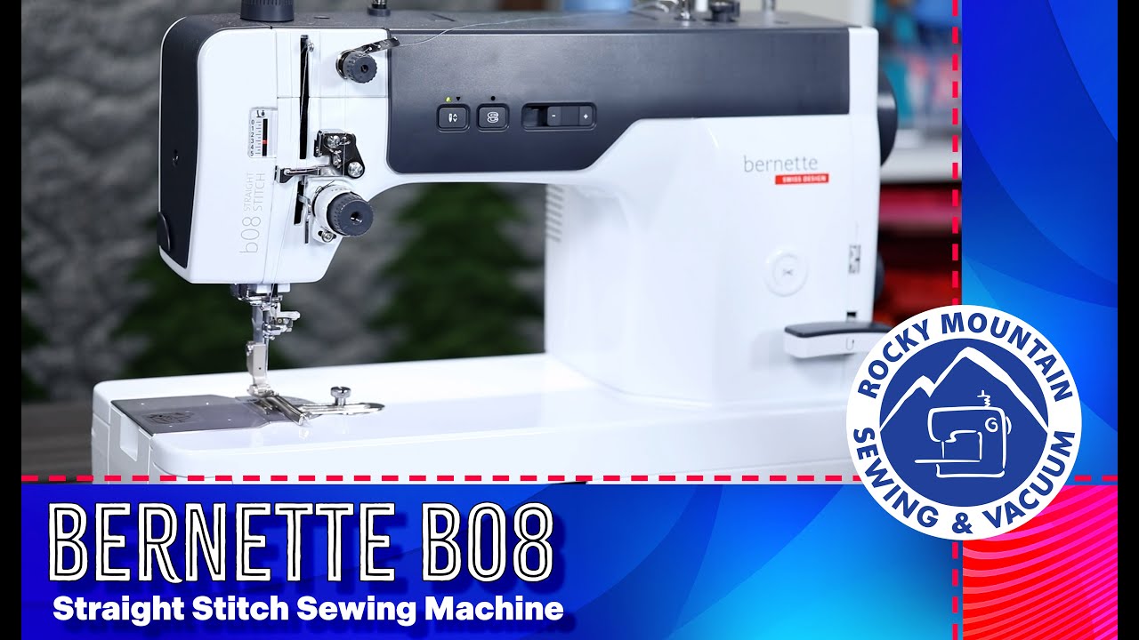 The Bernette b08 Straight Stitch Sewing Machine