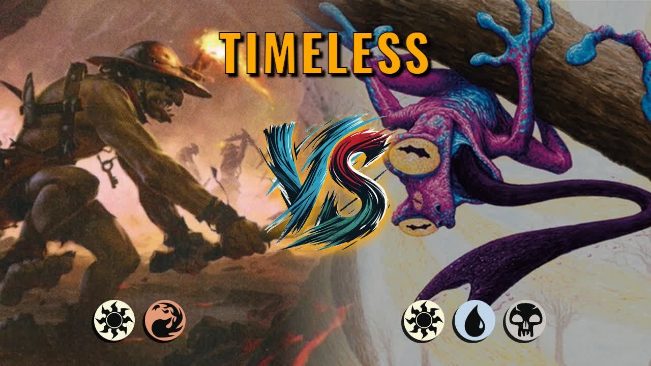 MTG Timeless - Boros Midrange by CunicoliGoblin VS Esper Aggro by WhatTheSphinxRevealed
