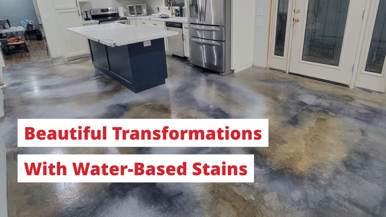 Beautiful Transformations With Water-Based Stain