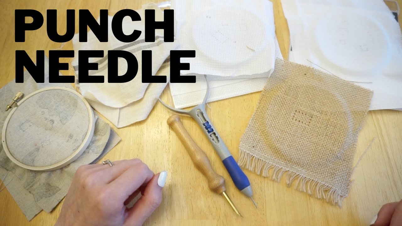 What is the Best Fabric For Punch Needle? Fabric, Punch Needle, and Yarn Weight Combinations