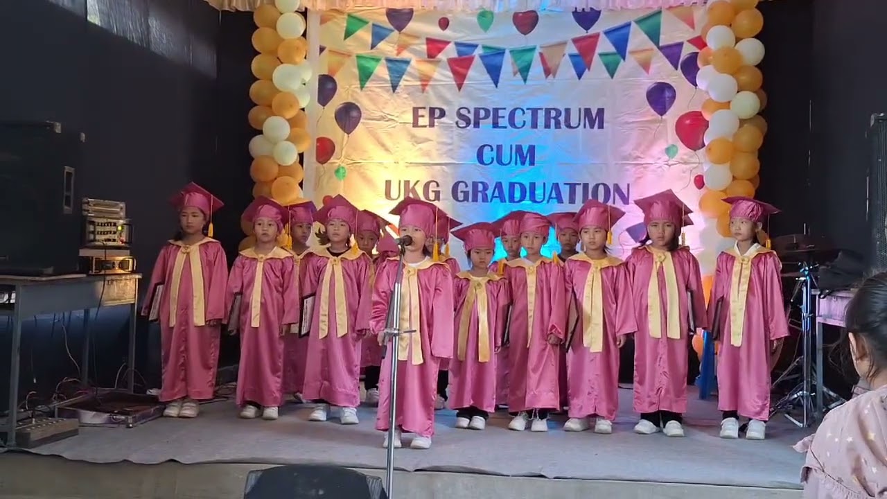 Graduation Speech- Imlisola Grade UKG 2024