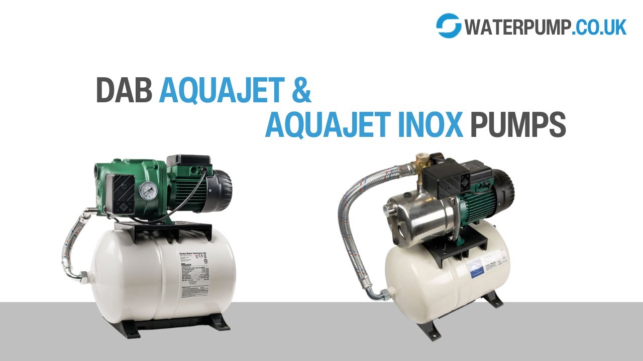 Aquajet & Aquajet Inox - DAB Pumps - Waterpump.co.uk