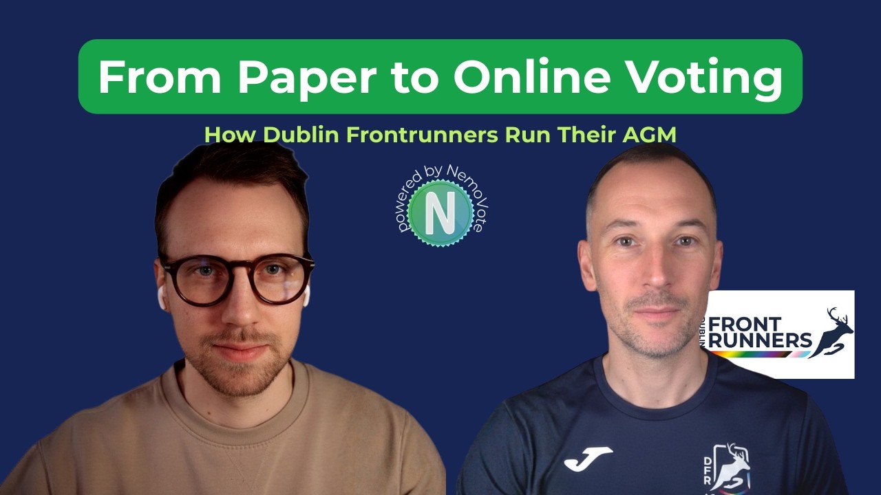How Dublin Frontrunners Digitized Club Elections with NemoVote