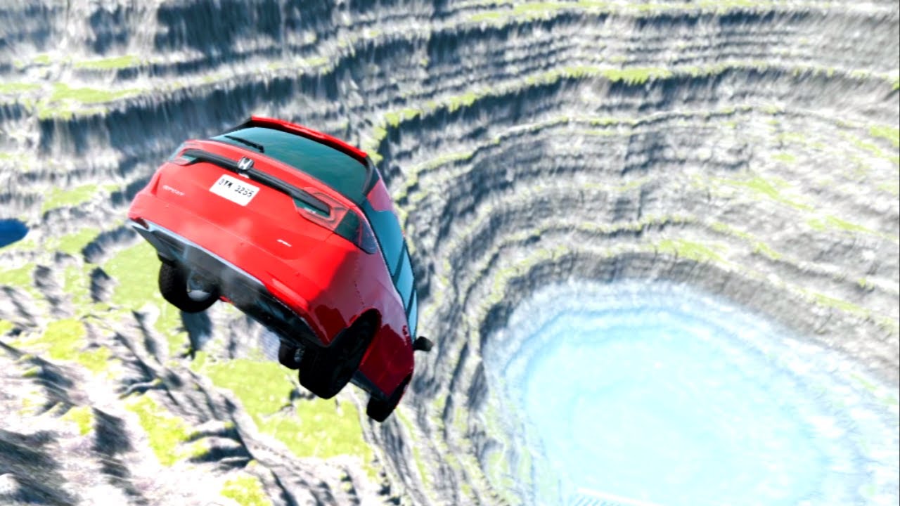 Car Destruction Crash Test #10 - Beamng Drive