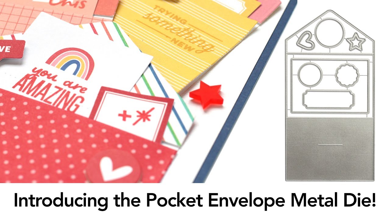 Introducing the Elle's Studio Pocket Envelope Metal Die!