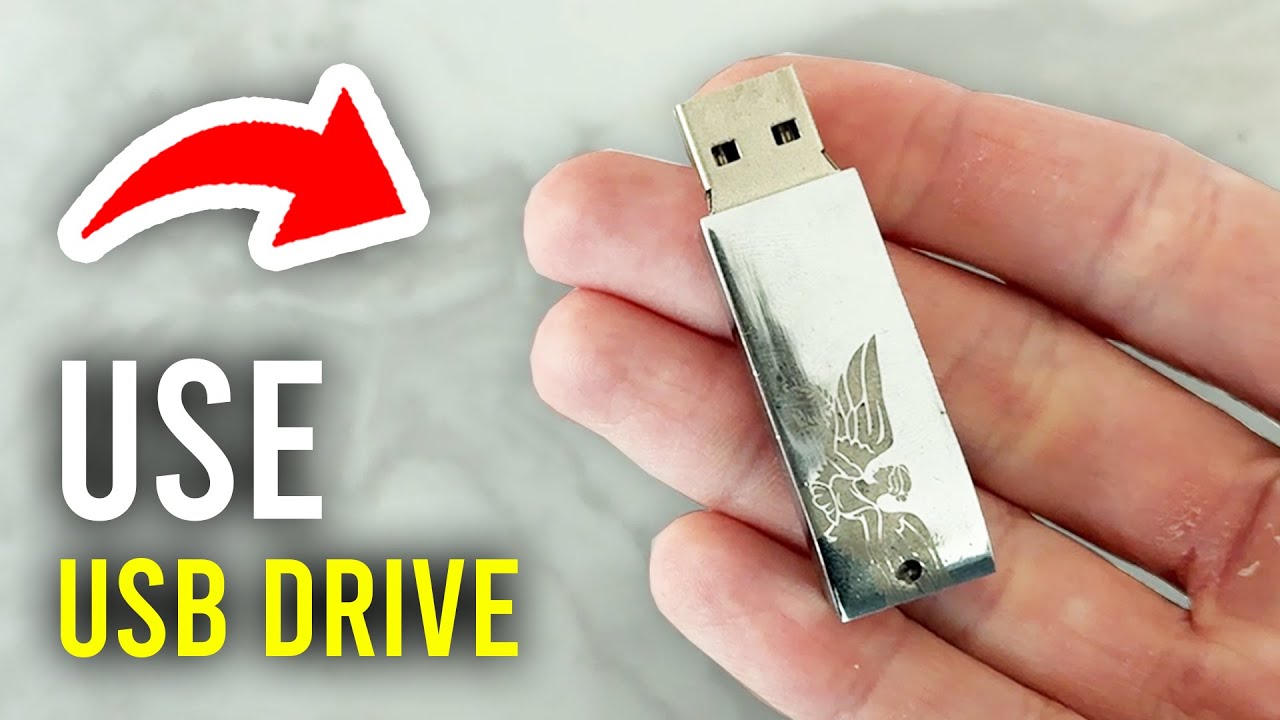 How To Use USB Flash Drive - Full Guide