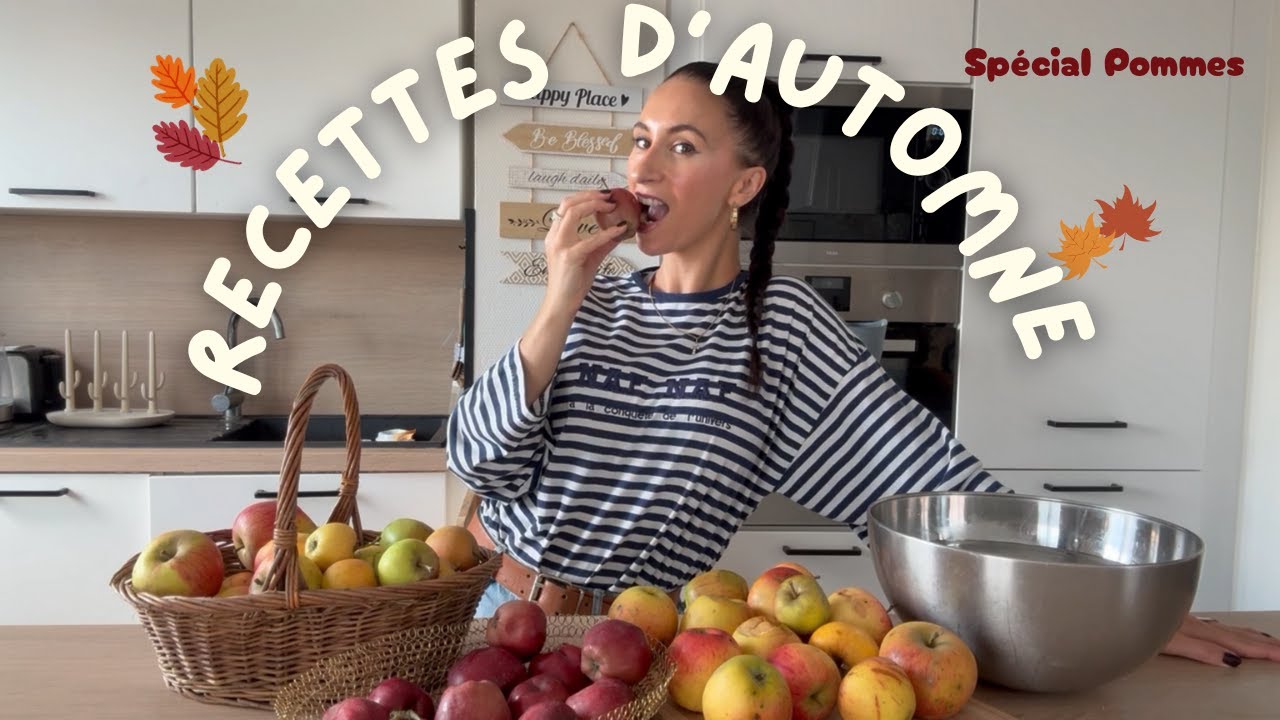 🍂🍎5 Recettes d'Automnes 🍂🍎 Spécial Pommes