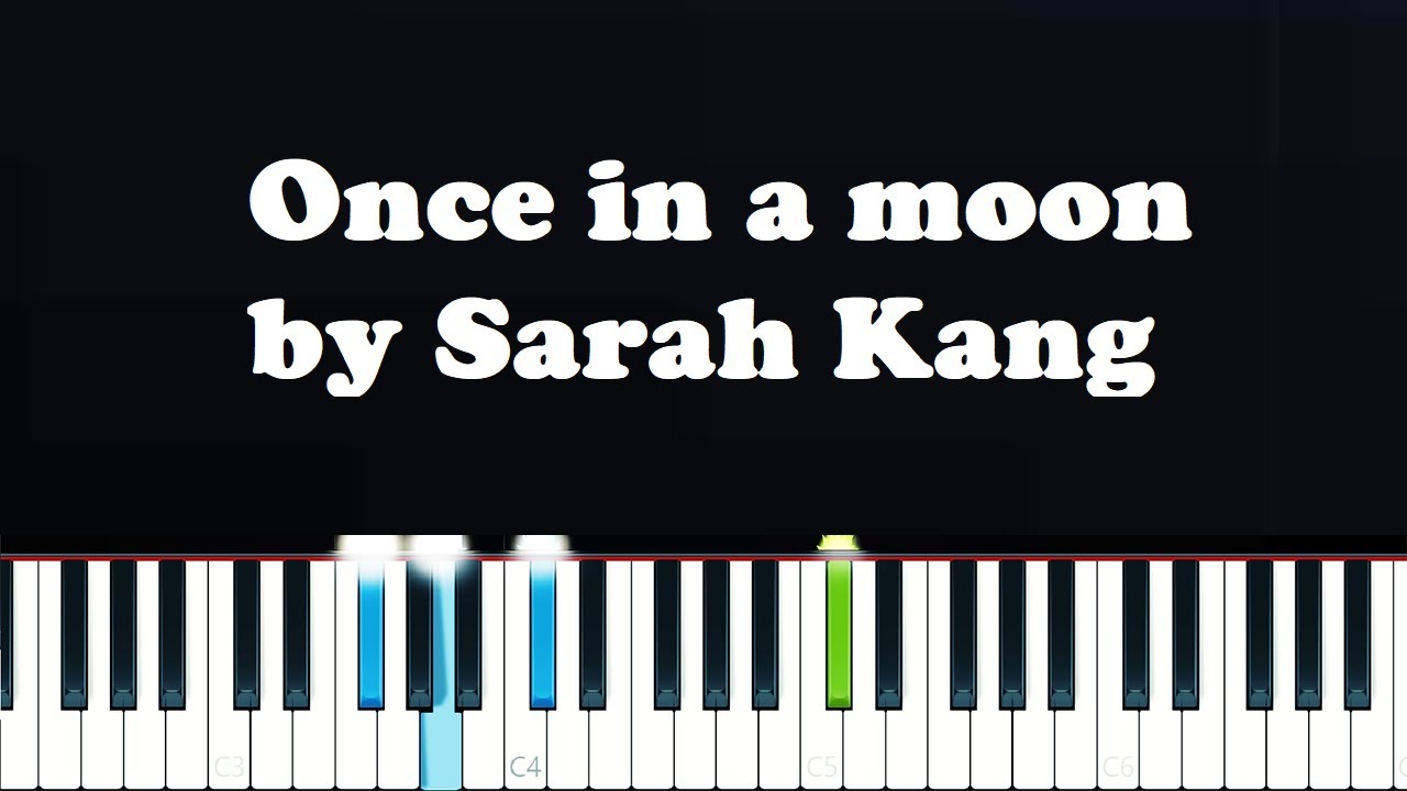 Once in a moon by Sarah Kang (Piano Tutorial)