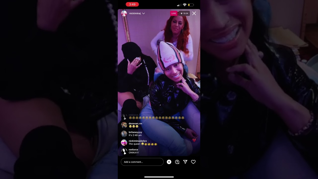 Nicki Minaj 🦄 x Monica 🥷x Keyshia Cole 🥶 12/02/23 IG Live