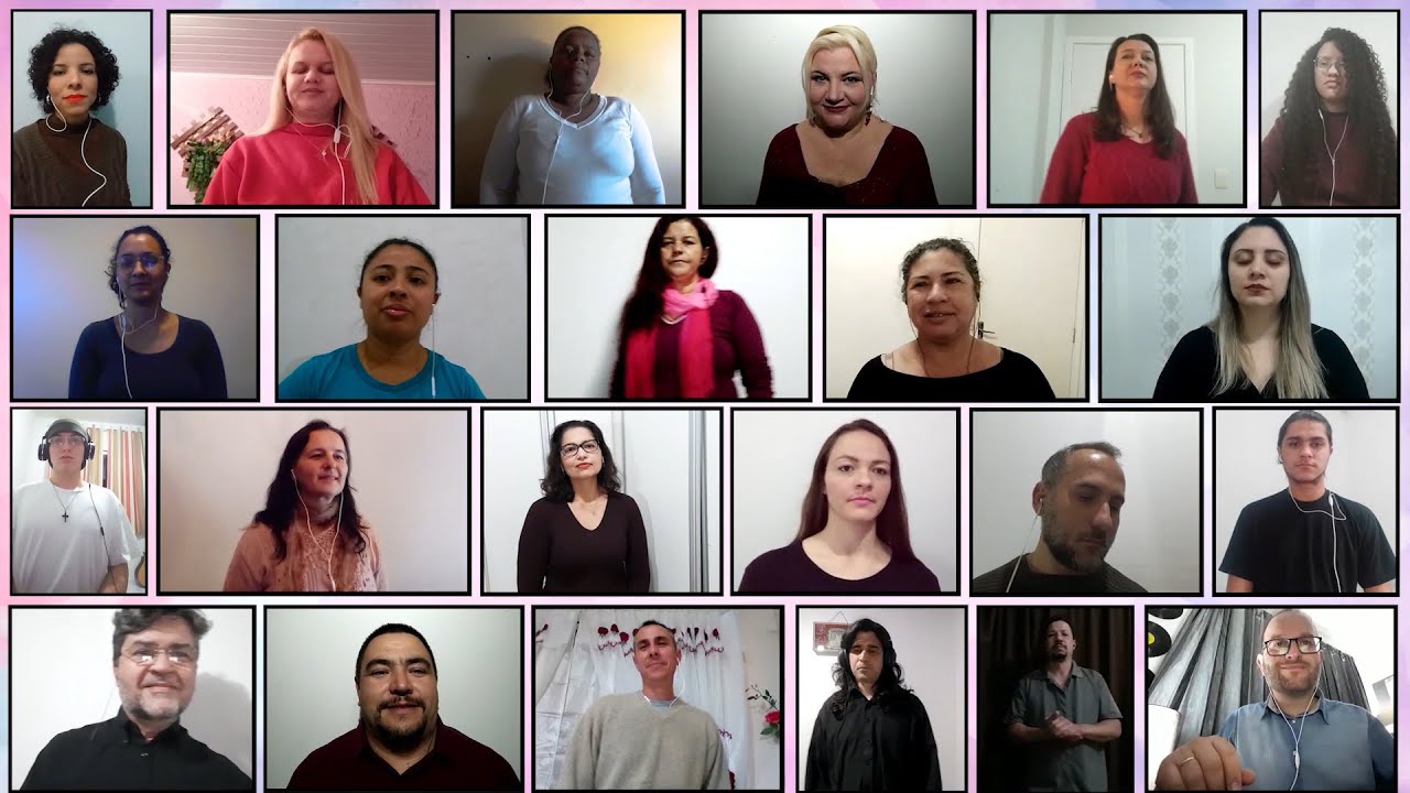 Coro Virtual: Hallelujah - Leonard Cohen (versão de Gabriela Branco)