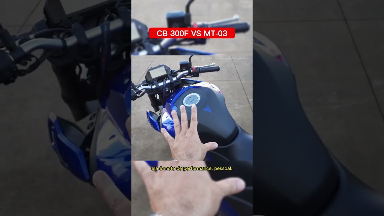 CB 300F VS MT-03 // HORA DA VERDADE