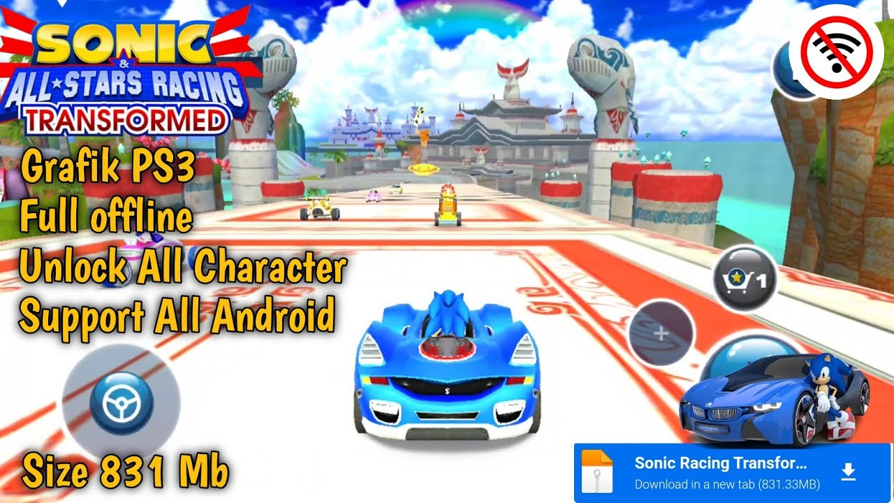 Sonic All Star Racing Transformed Android