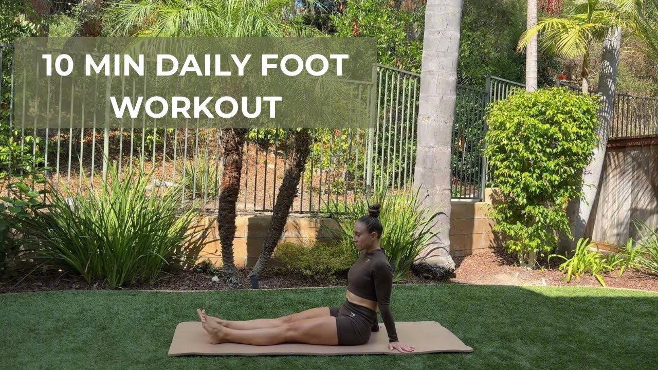 10 MIN DAILY FOOT WORKOUT | Beginner