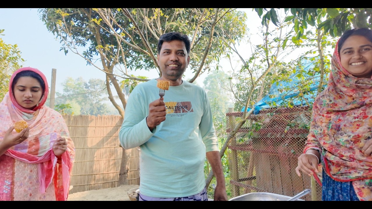 আমার শালী আর শ্বশুর কে সকালে আজব এক নাস্তা খেতে দিলাম | Doyel Agro