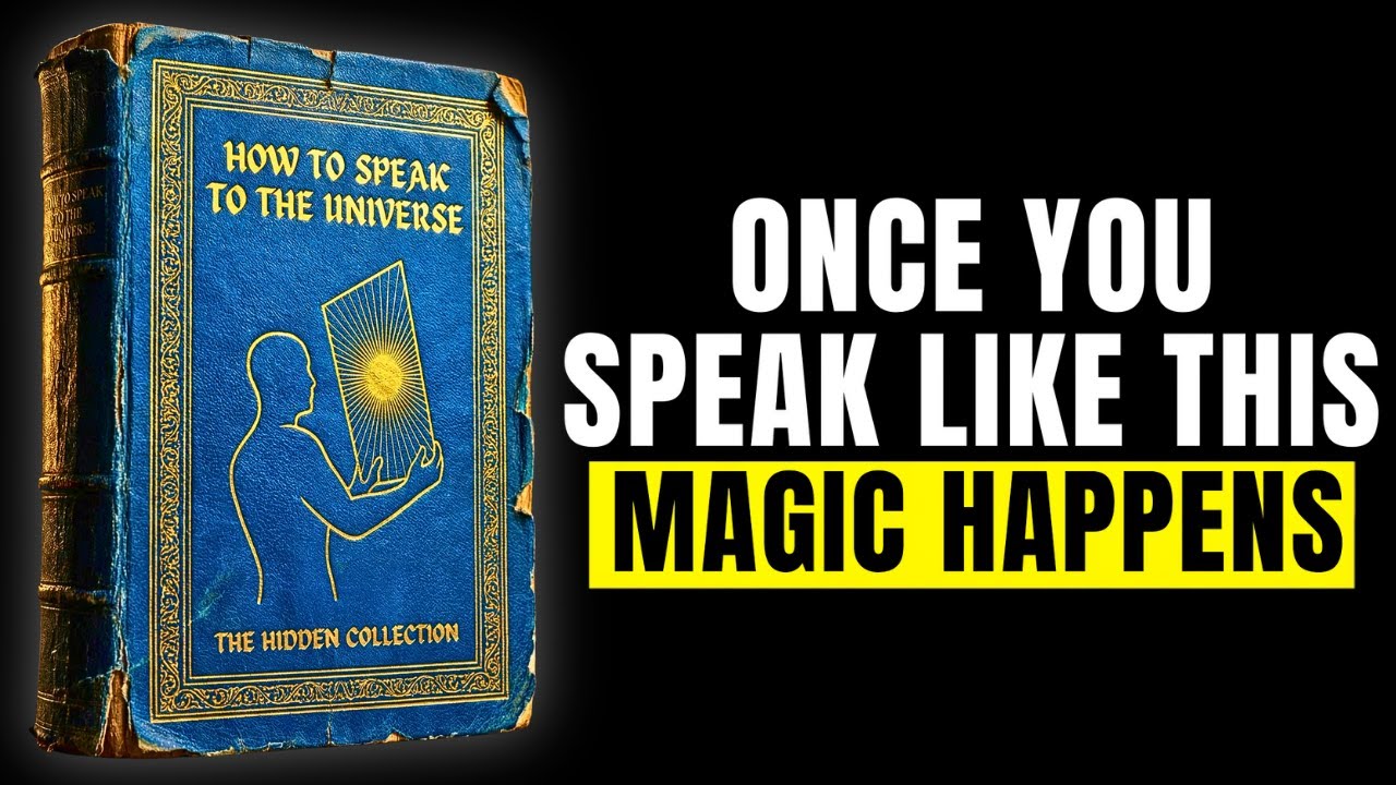 Once You SPEAK To The Universe CORRECTLY, It OBEYS All Your Desires INSTANTLY