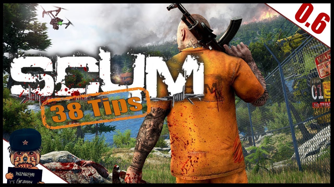 SCUM - 38 astuces en vrac pour devenir pro league [V 0.6]