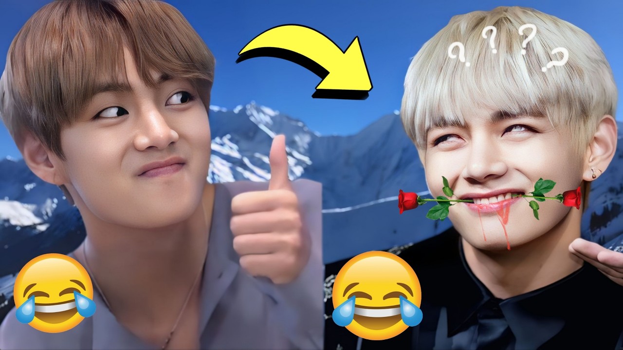 Подборка забавных моментов BTS V 2025 | Ким Тэхён: милые, глупые и хаотичные
