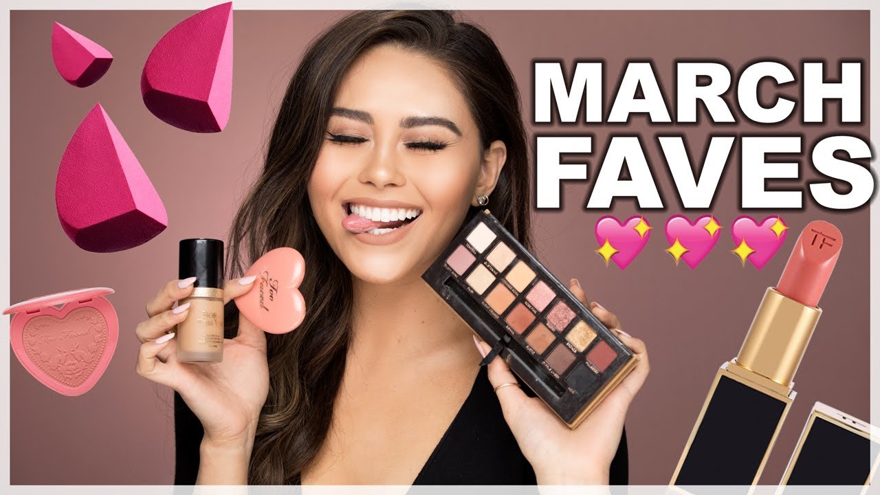 MARCH BEAUTY FAVORITES 2018 | Roxette Arisa