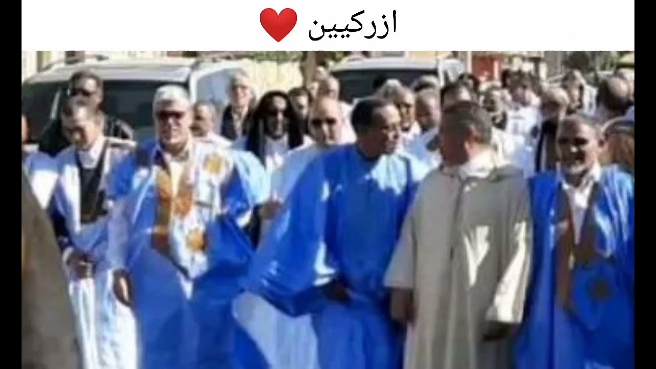 #طلعة سدوم ولد آبا رحمه الله سنة1952عند قدومه لقبيلة إزرگيين إلقاء إبن العم الشاعر 