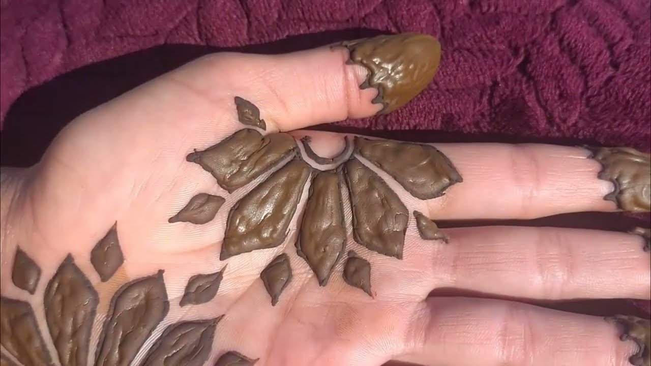 #Mehndidesign#video#vlog#Latestnew#simple and elegant mehndi design...😍🥀