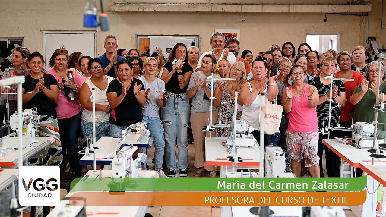 LA TEXTIL MUNICIPAL ARCOÍRIS INCORPORÓ 26 NUEVAS MÁQUINAS A SU TALLER