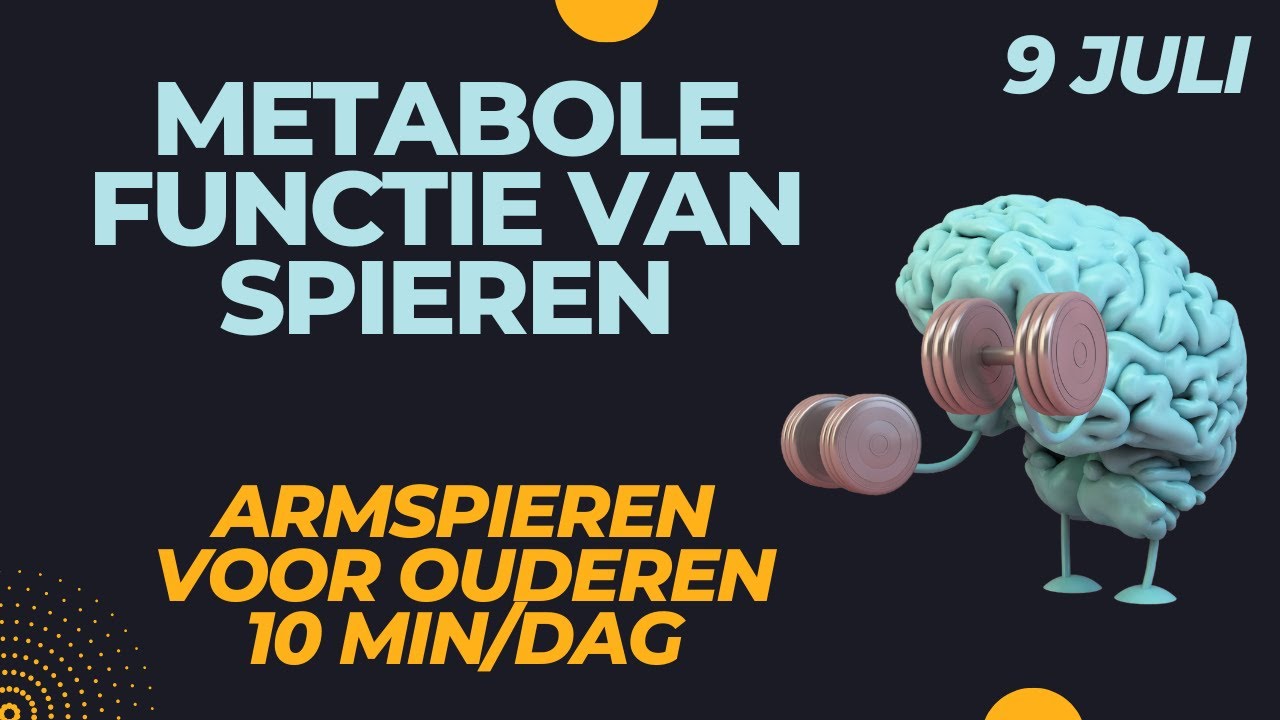 Spieren doen MEER dan ons laten bewegen! (10 MIN ARMSPIEREN voor ouderen)