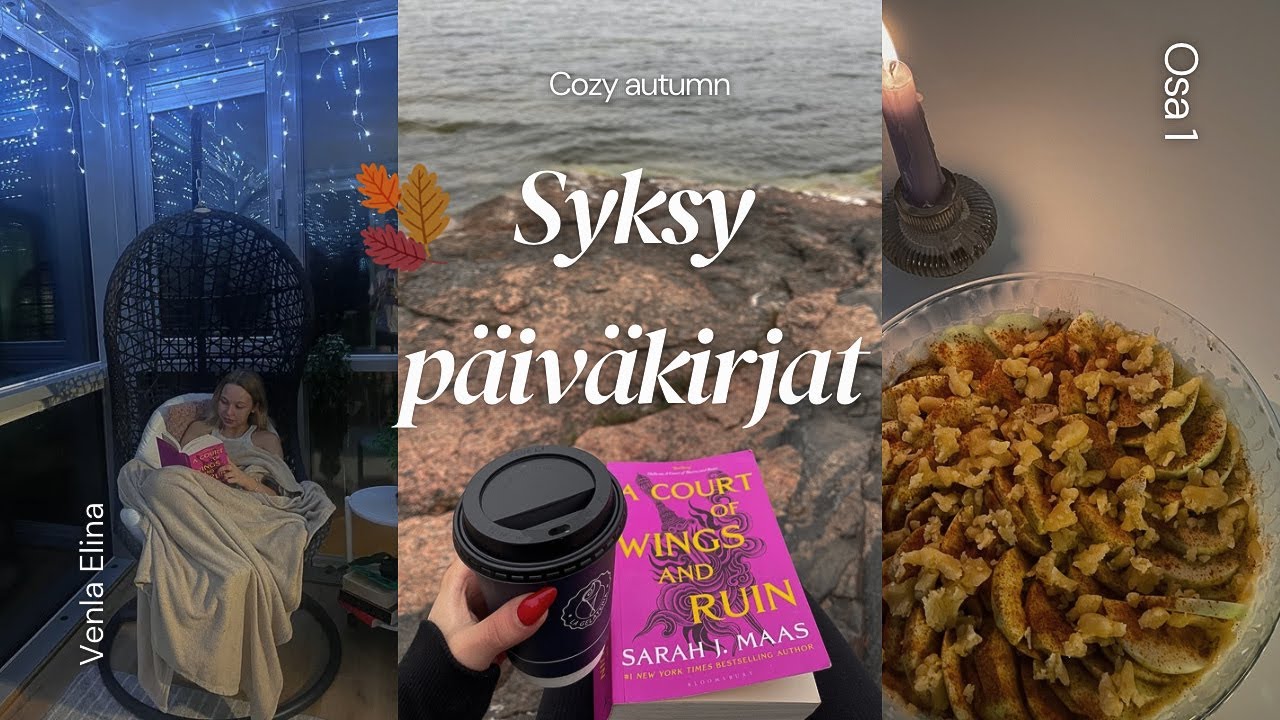 SYKSY PÄIVÄKIRJAT 🍁 | syysvaatteita, omenapiirakan leipomista ja ulkoilua
