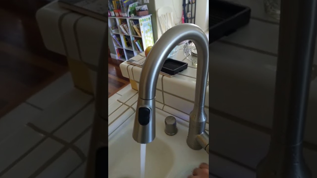 Moen Touchless Faucet does not work with lever.