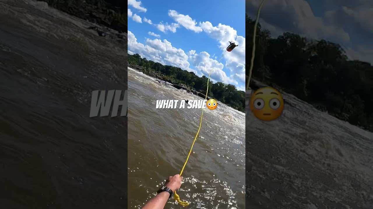 That could have been bad&hellip;😳 #crazy #adventure #gopro #whitewater #rafting #fun #swimming