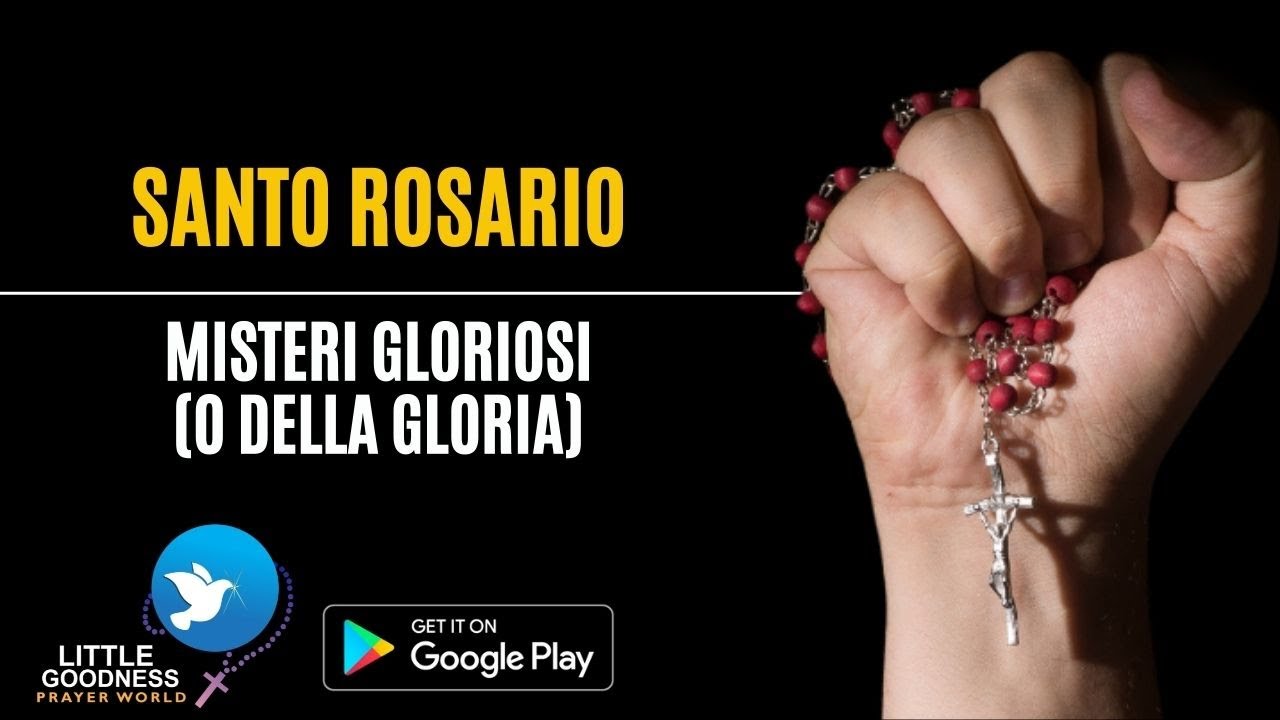 SANTO ROSARIO-Misteri Gloriosi |HOLY ROSARY IN ITALIAN-Glorious Mysteries| Wednesday & Sunday Rosary