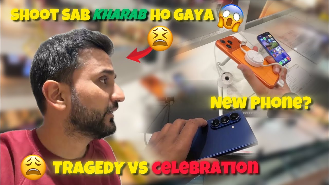 New Year Eve Shoot Mein Unexpected Tragedy 😔🎥 | Phir Mall Pahunch Gaye 🎉