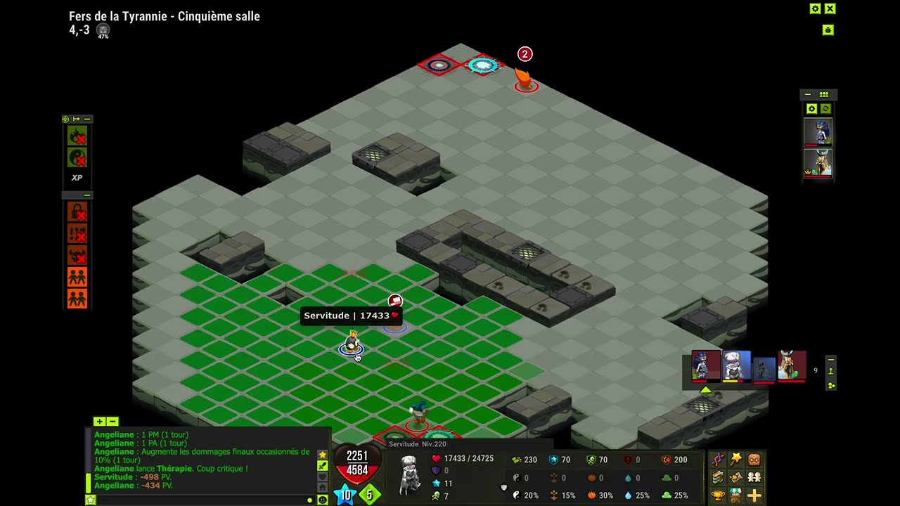 Dofus - Servitude DUO Elio/Iop placement 1