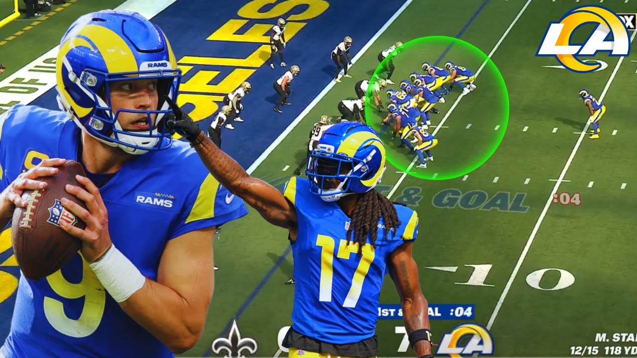 The Los Angeles Rams Are OUTSMARTING The NFL With These PLAYS... | Rams vs Saints |