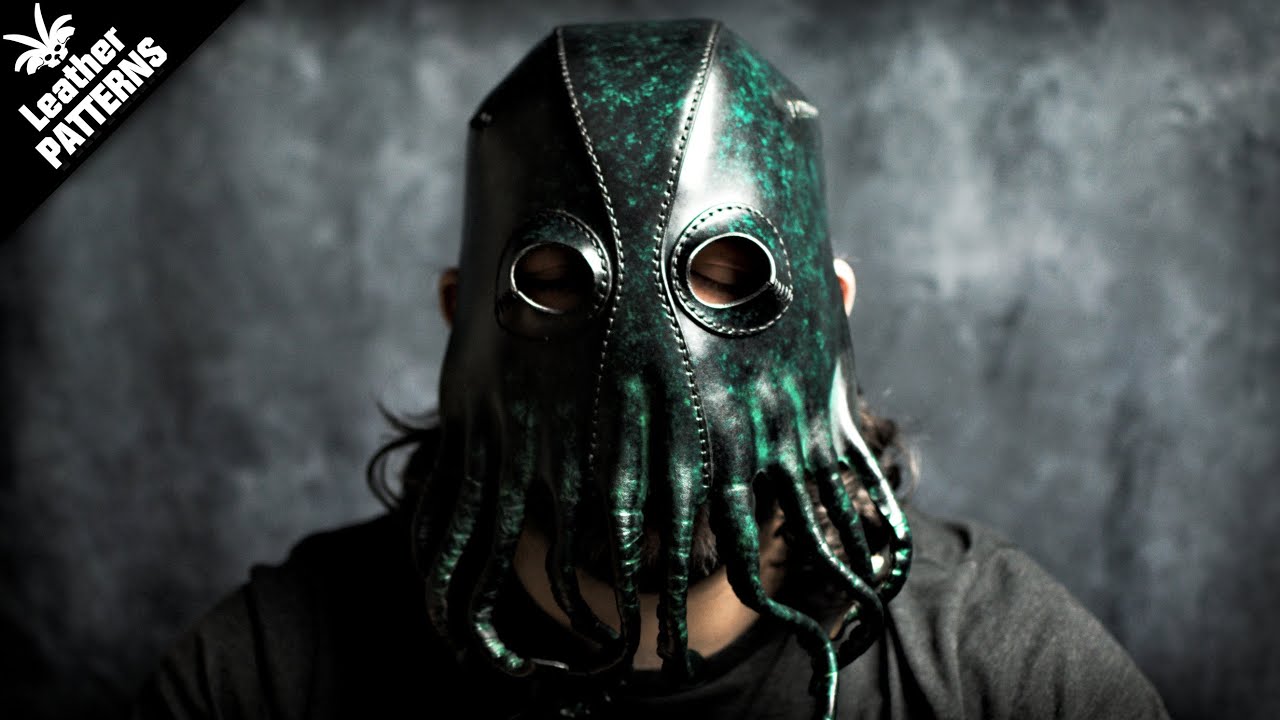 Leather Cthulhu mask tutorial