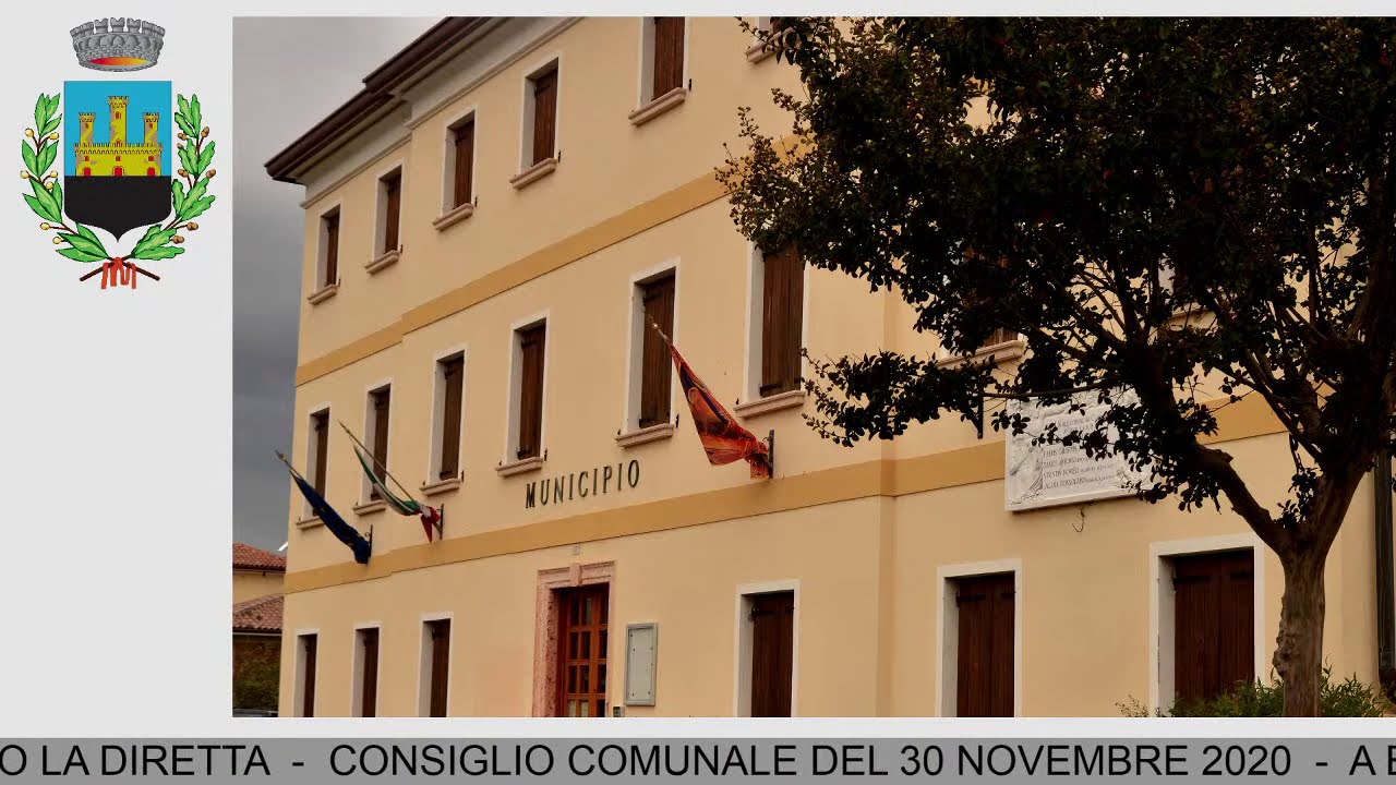 Consiglio Comunale - 30 novembre 2020