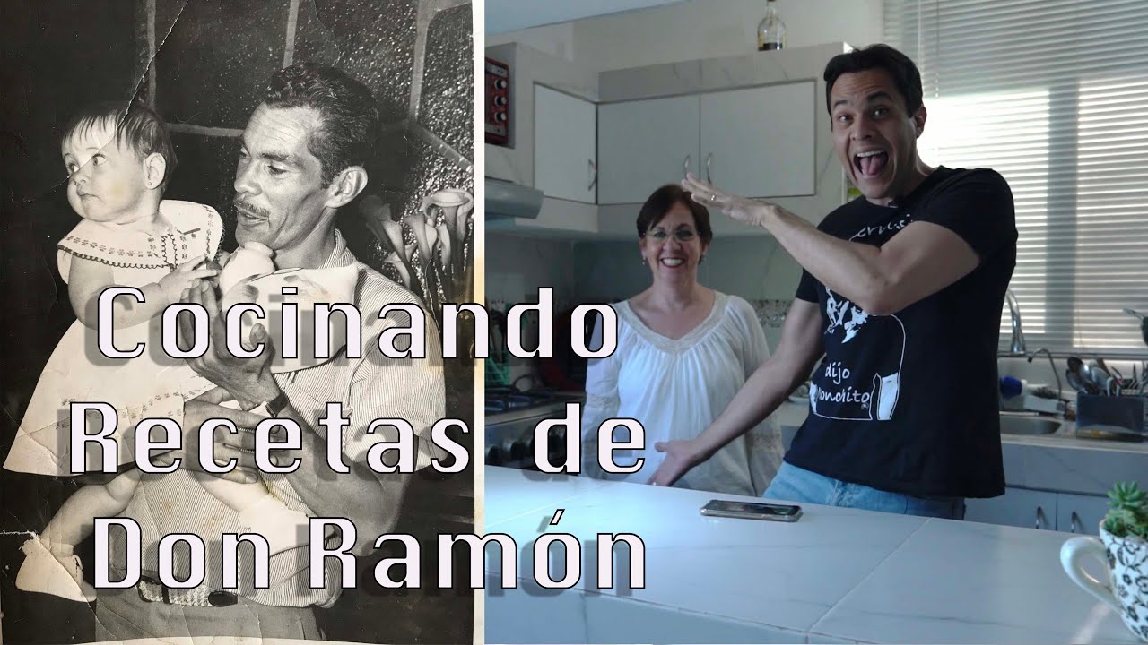 Cocinando una receta de Don Ramón con mi Mamá!!! como conoció Don Ramón a mi abuelita =)