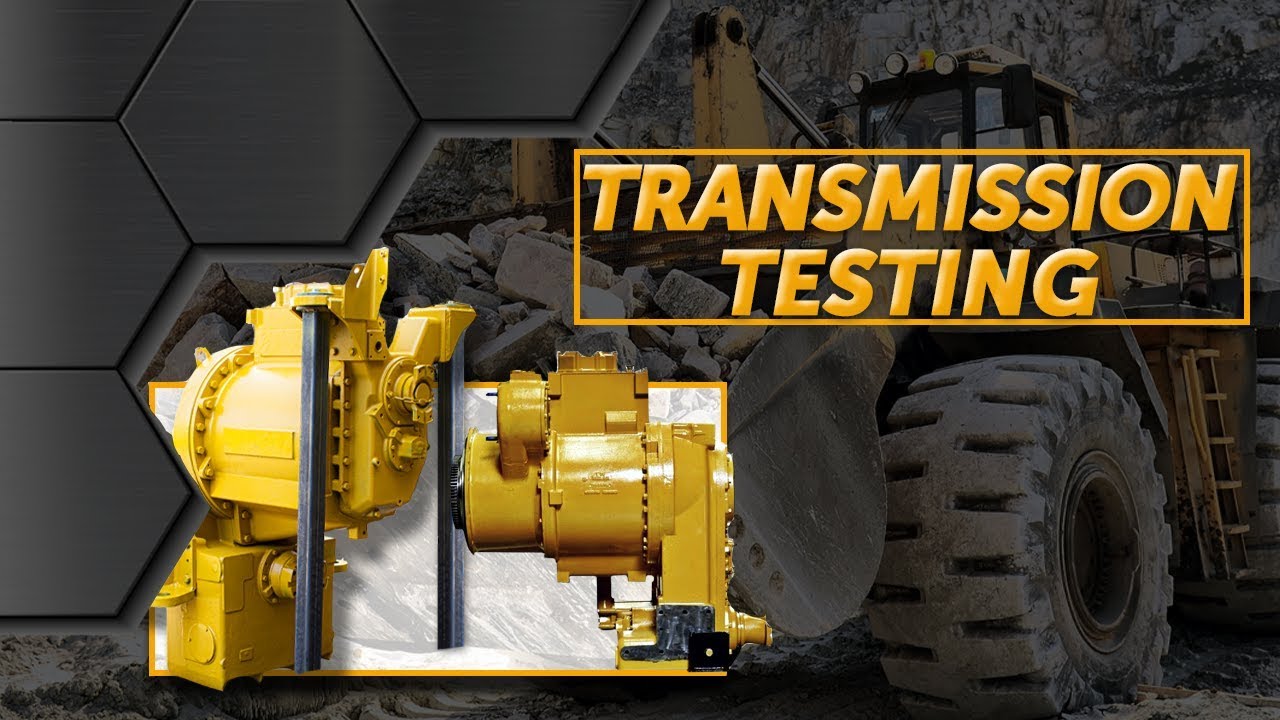 Komatsu Wheel Loader - Transmission Test