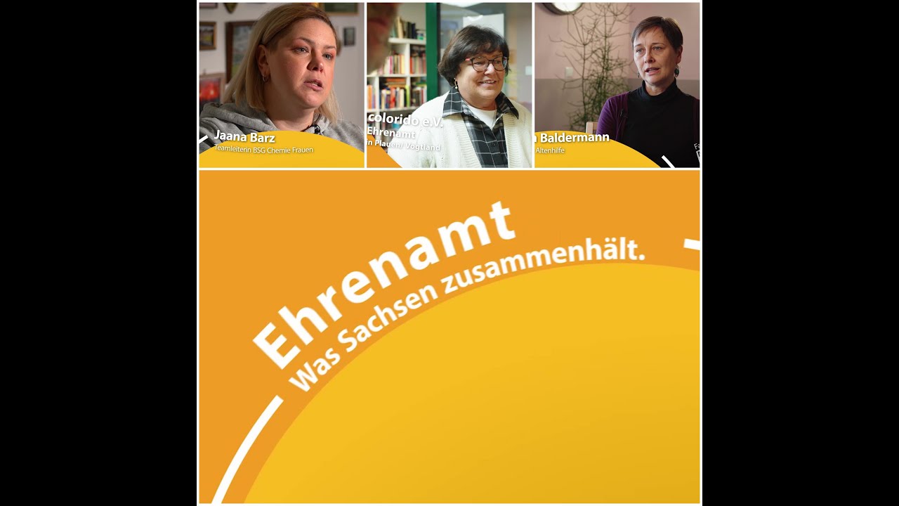 Ehrenamt - Was Sachsen zusammenhält. Familienfragen - DAS Familienmagazin für Sachsen