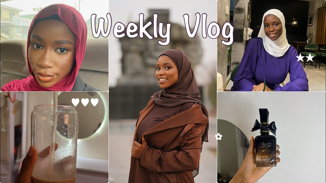 Weekly Vlog|Creating content+ Muslim Fashion week+ Weekend Reset|| Life in Lagos Ep 2