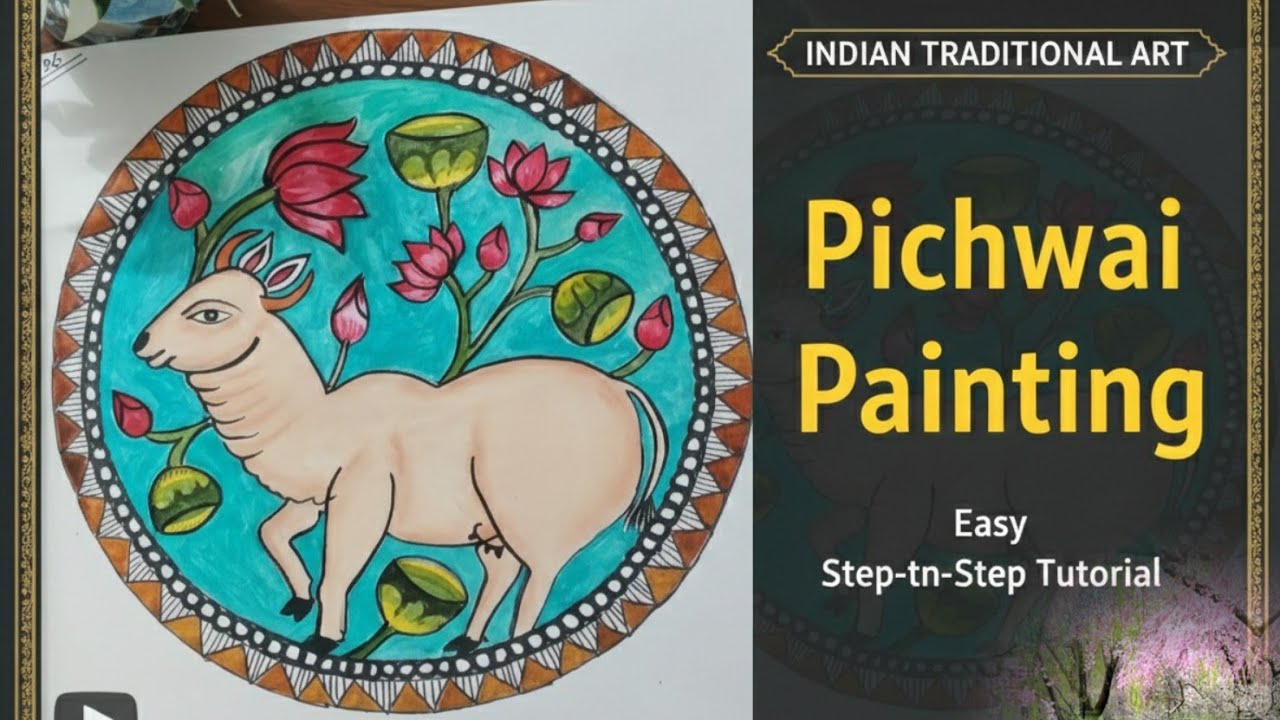 Pichwai painting 🖌️🎨