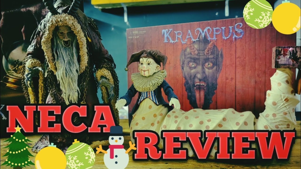 Neca horror krampus and Der klown Review