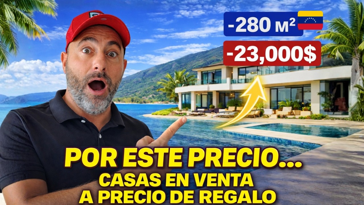 ASÍ ESTÁN LOS PRECIOS DE LAS CASAS EN ISLA MARGARITA HOY VENEZUELA