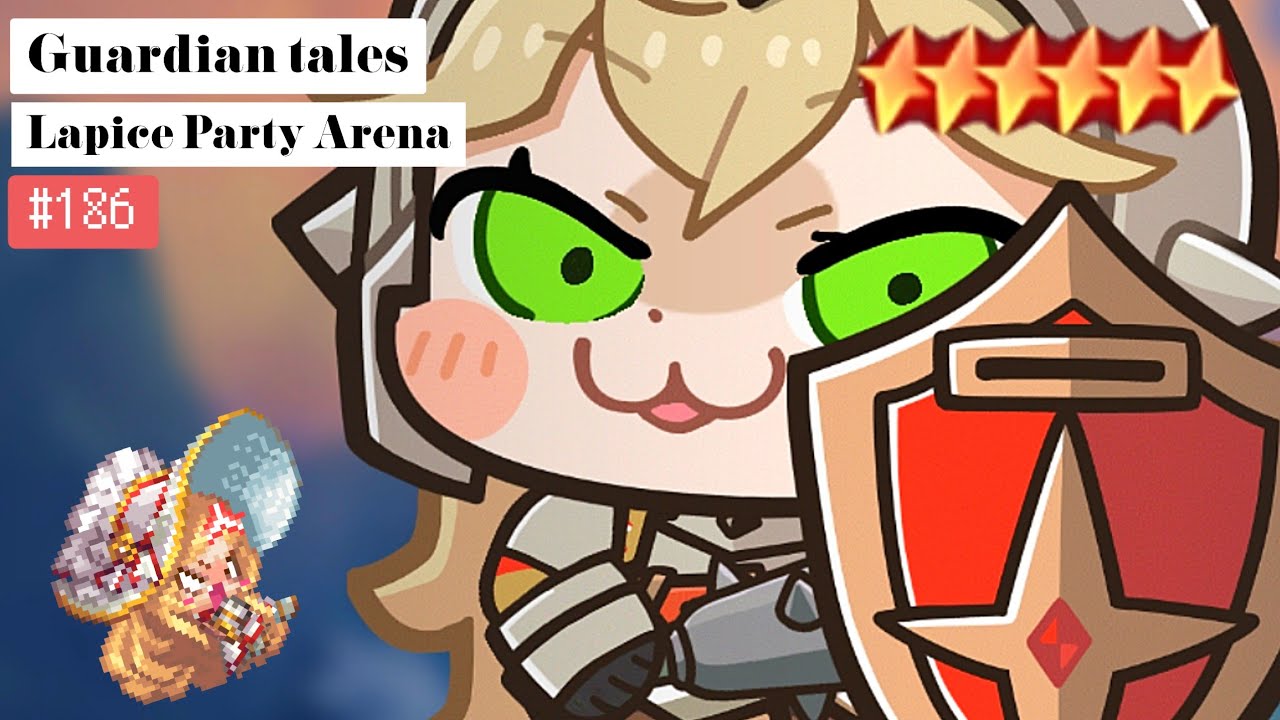 【ガーディアンテイルズ ガデテル】ラピスでアリーナ！#186【ラピス デイジー ハルカ Lapice Haruka】